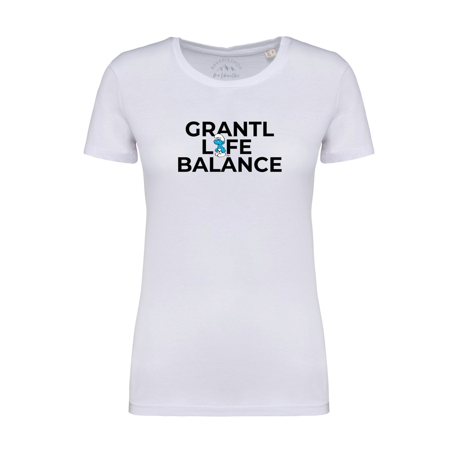 Â®Die SchlÃ¼mpfe Damen T-Shirt "Grantl Life Balance"