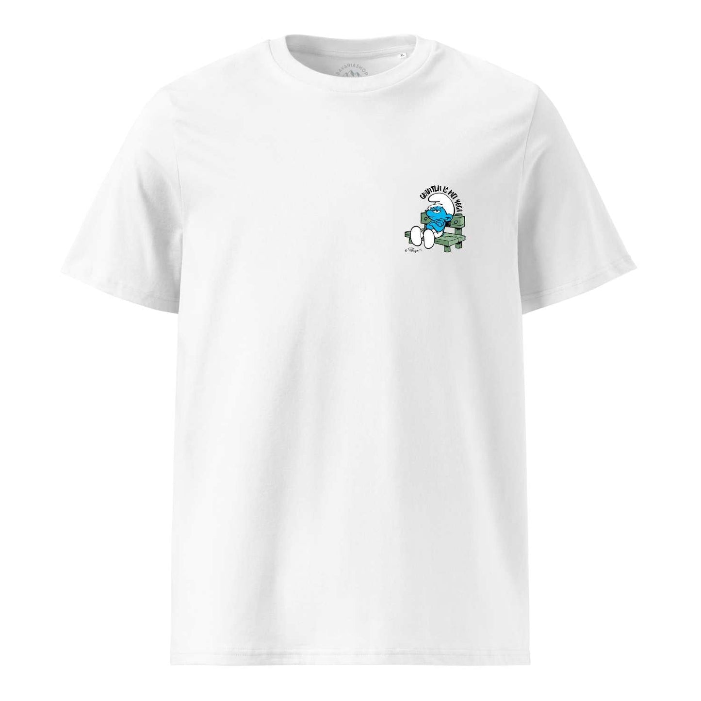 Â®Die SchlÃ¼mpfe Herren T-Shirt "Grantln is mei Yoga"