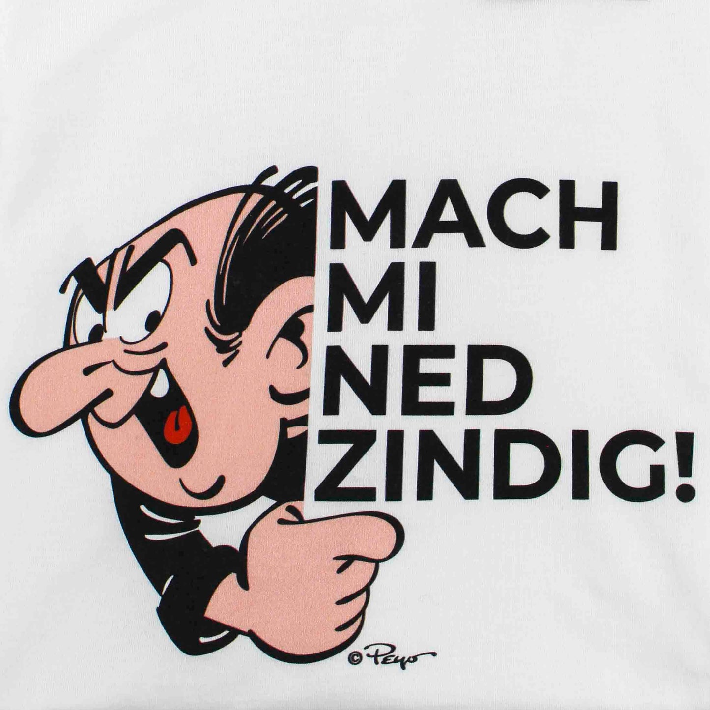Â®Die SchlÃ¼mpfe Damen T-Shirt "Mach mi ned zindig"