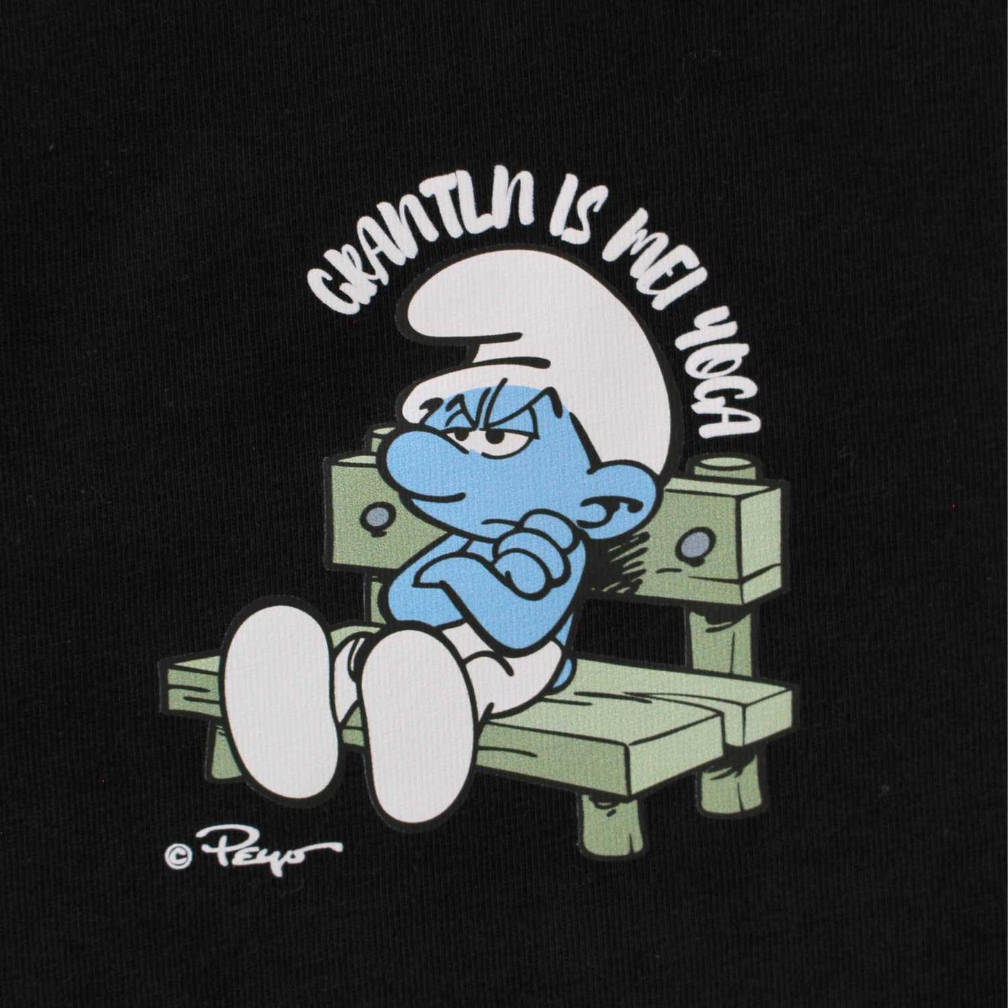 Â®Die SchlÃ¼mpfe Herren T-Shirt "Grantln is mei Yoga"