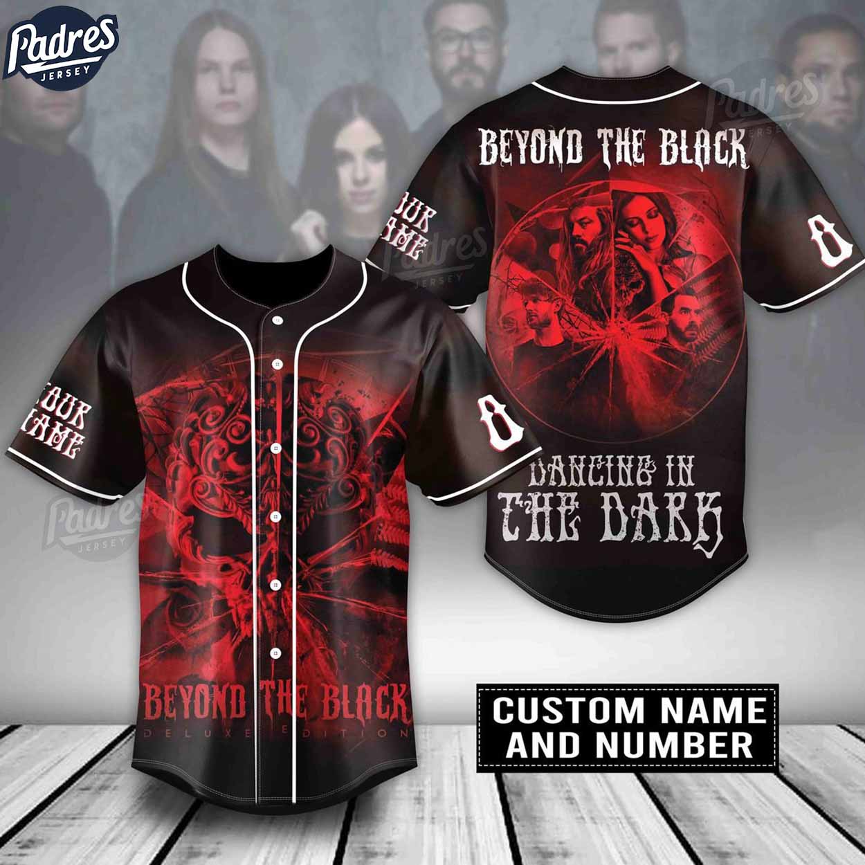 Beyond The Black Band Custom Baseball Jersey Shirt - Padres Jersey Oasis: Elevate Your Baseball Style Game