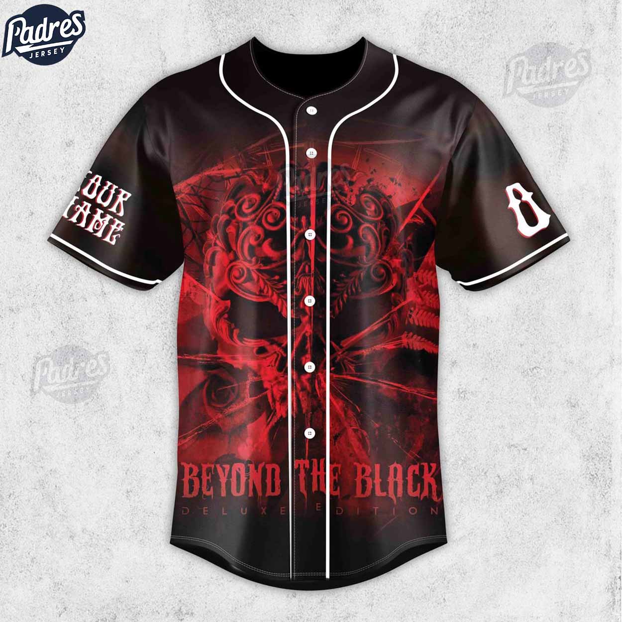 Beyond The Black Band Custom Baseball Jersey Shirt - Padres Jersey Oasis: Elevate Your Baseball Style Game