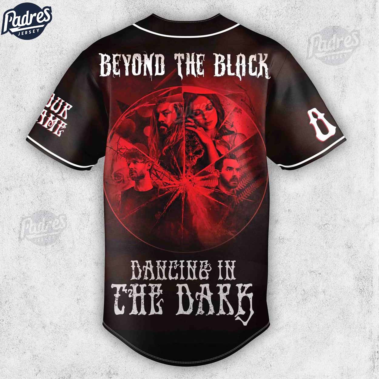 Beyond The Black Band Custom Baseball Jersey Shirt - Padres Jersey Oasis: Elevate Your Baseball Style Game