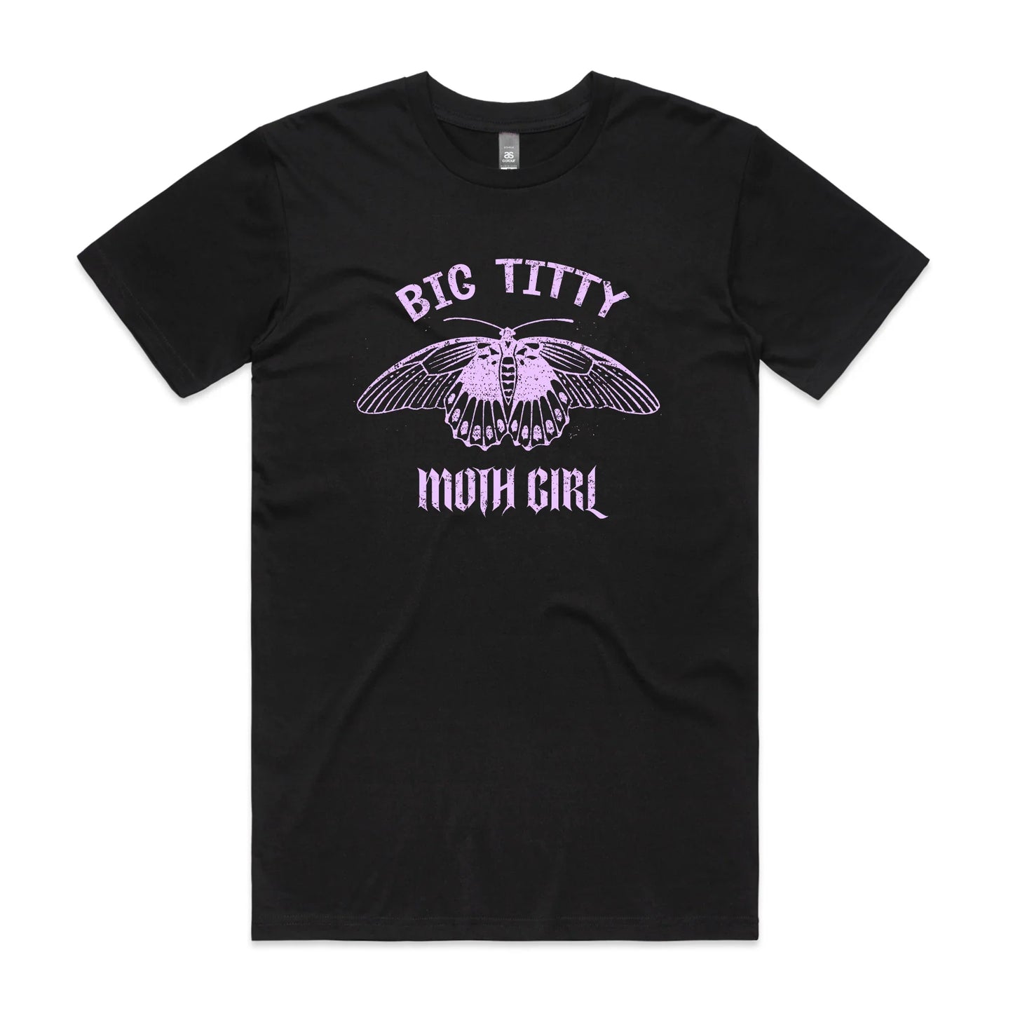 Big Titty Moth Girl Tee