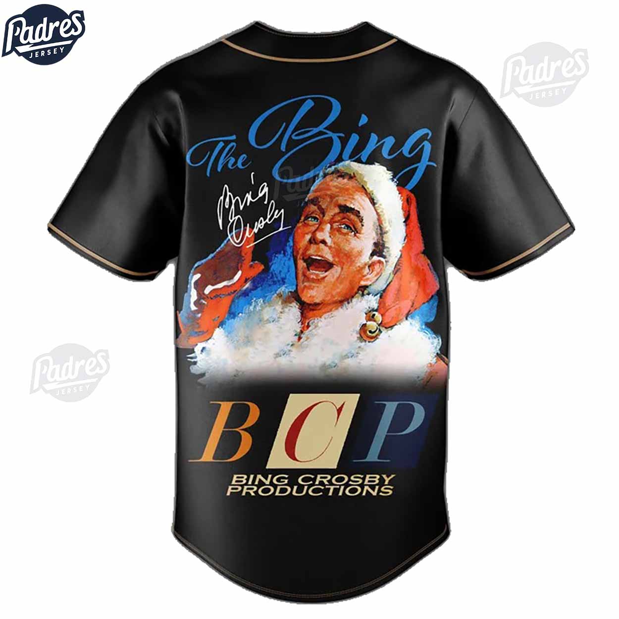 Bing Crosby Ultimate Christmas Baseball Jersey Lovers - Padres Jersey Oasis: Elevate Your Baseball Style Game