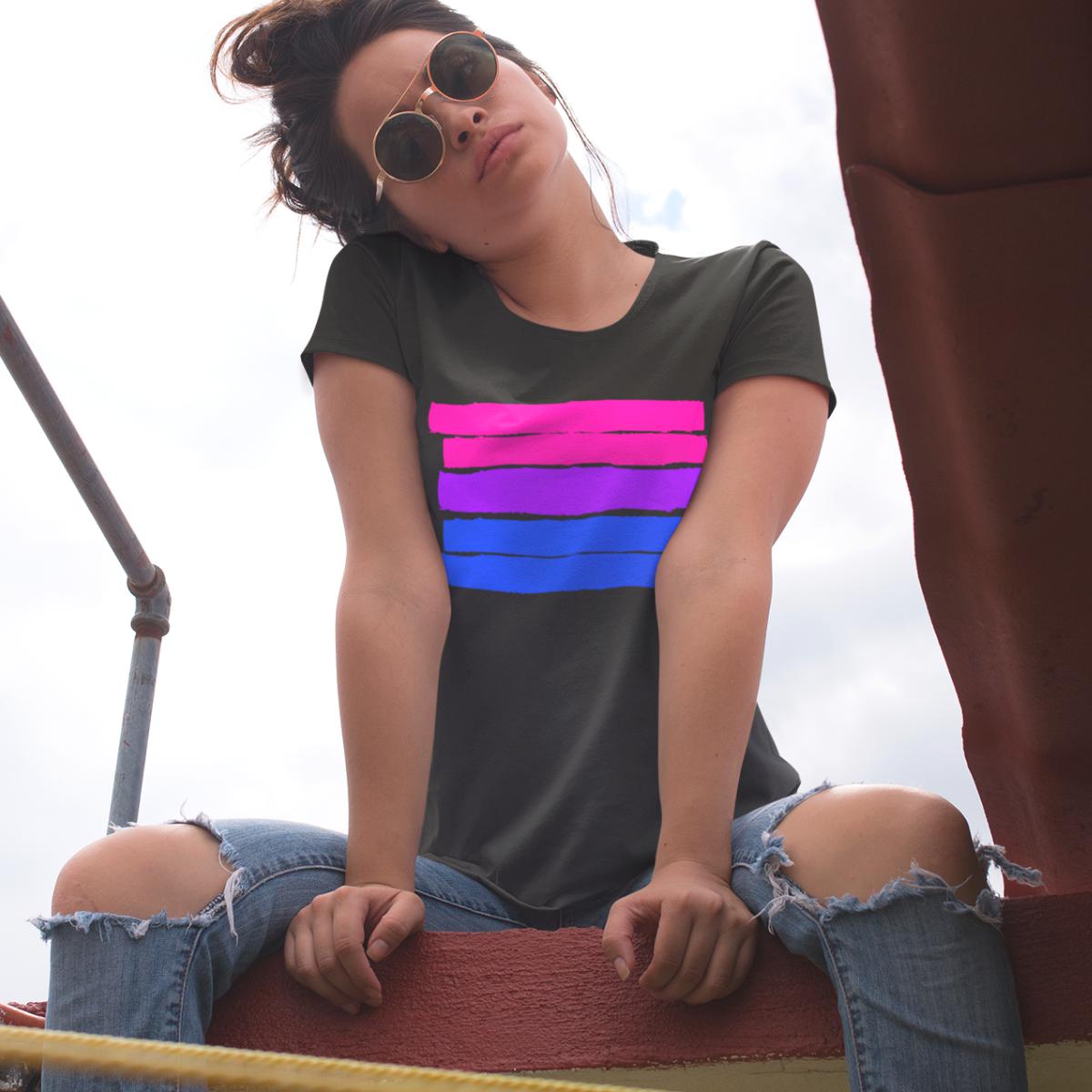 Bisexual Pride Flag T-Shirt