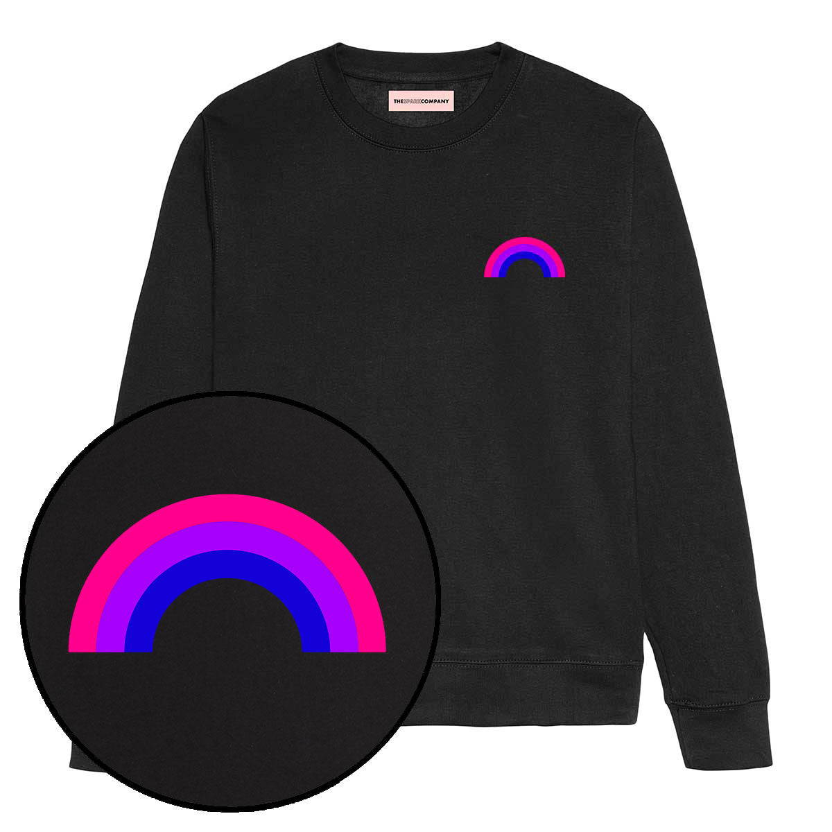 Bisexual Pride Rainbow Sweatshirt