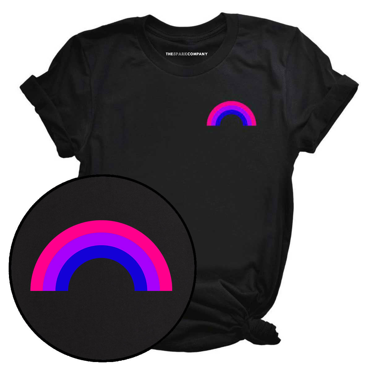 Bisexual Pride Rainbow T-Shirt