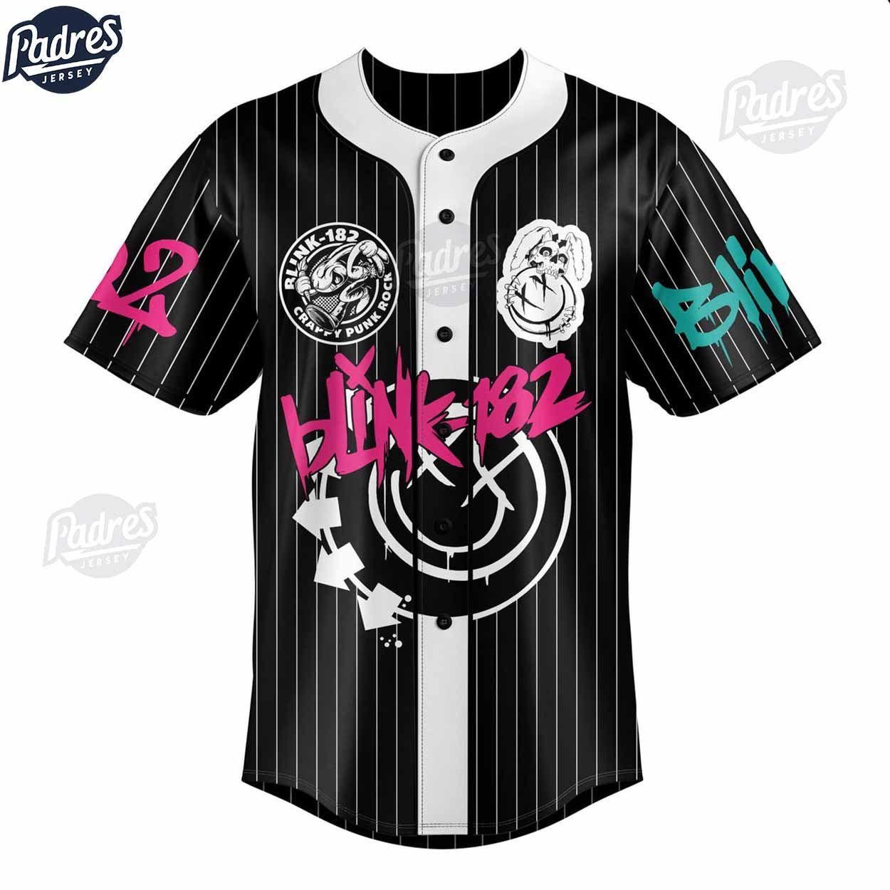 Blink-182 Do I Have To Die To Hear You Miss Me Custom Baseball Jersey Shirt - Padres Jersey Oasis: Elevate Your Baseball Style Game