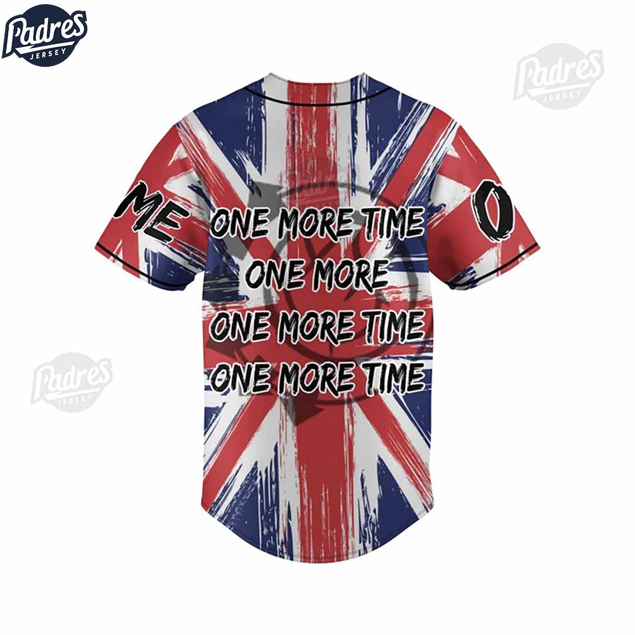 Blink-182 One More Time Custom Baseball Jersey For Fans - Padres Jersey Oasis: Elevate Your Baseball Style Game