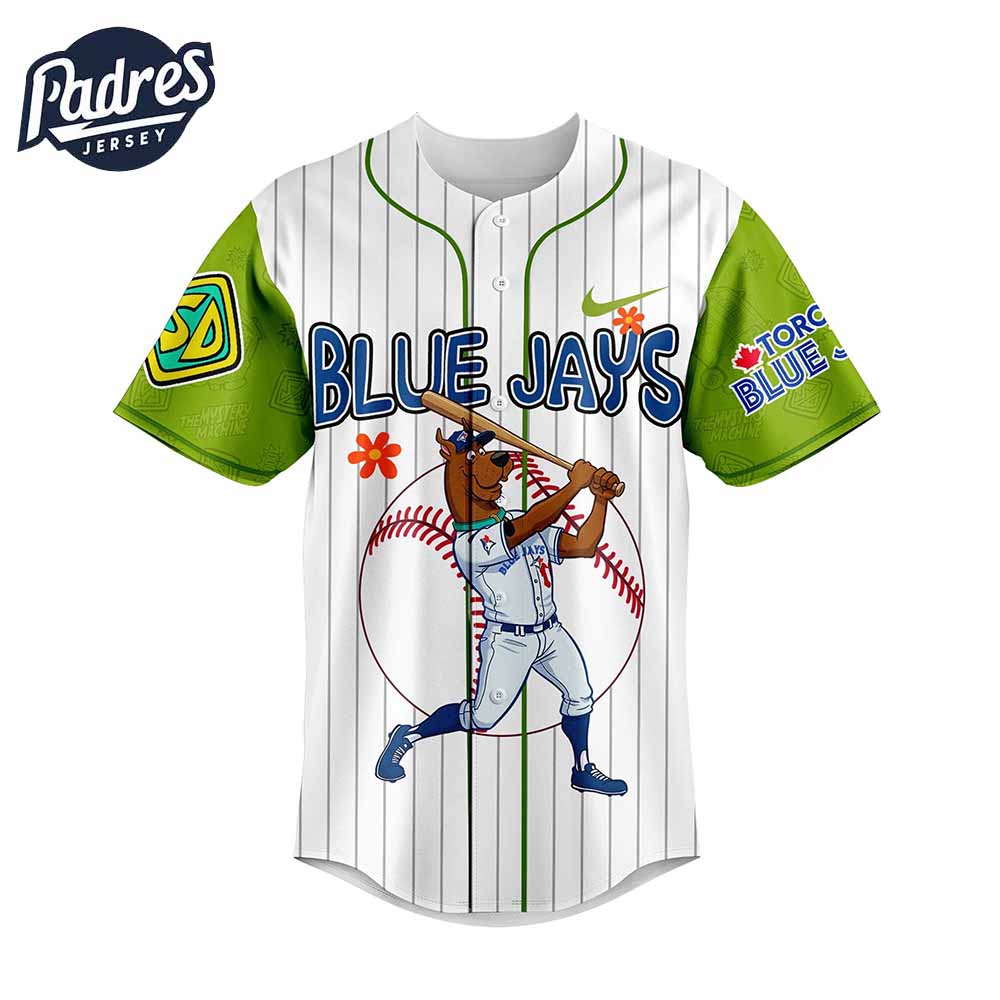 Blue Jays MLB x Scooby Doo Personalized Baseball Jersey Outfit - Padres Jersey Oasis: Elevate Your Baseball Style Game