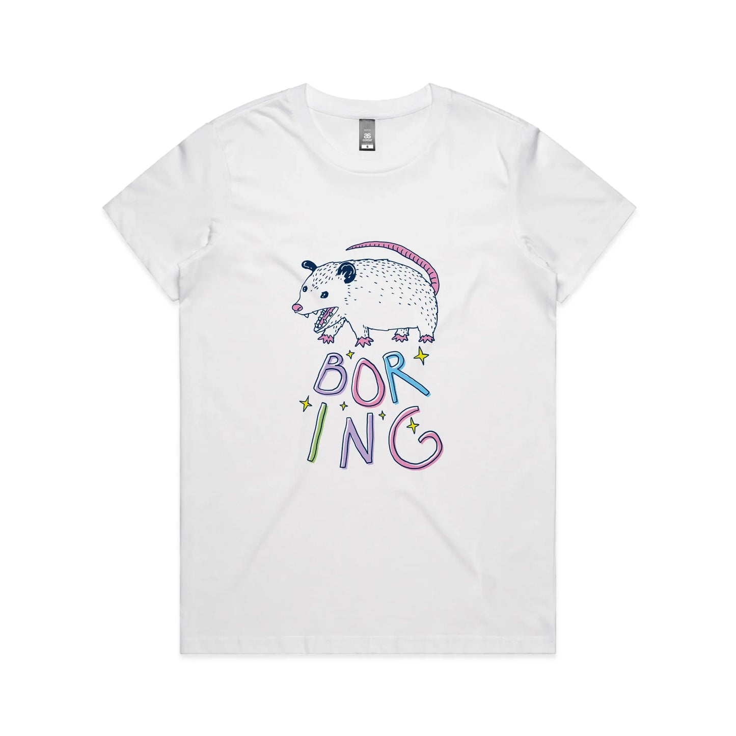 Boring Opossum Tee