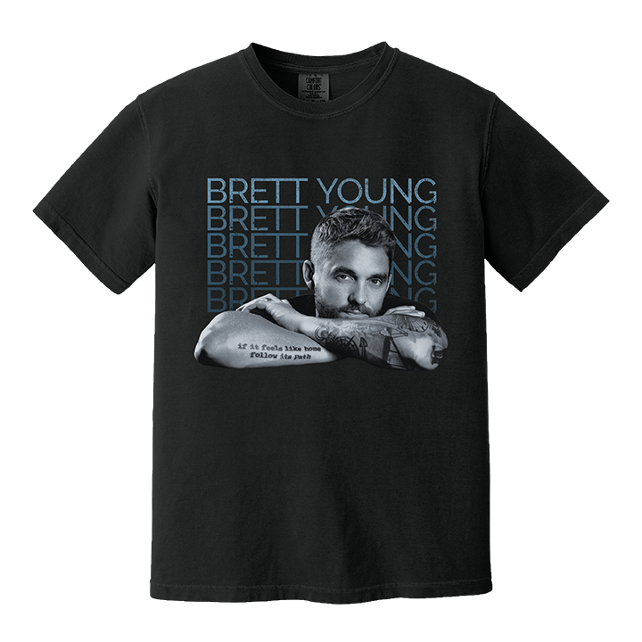 Brett Young / Face Tee (Black)