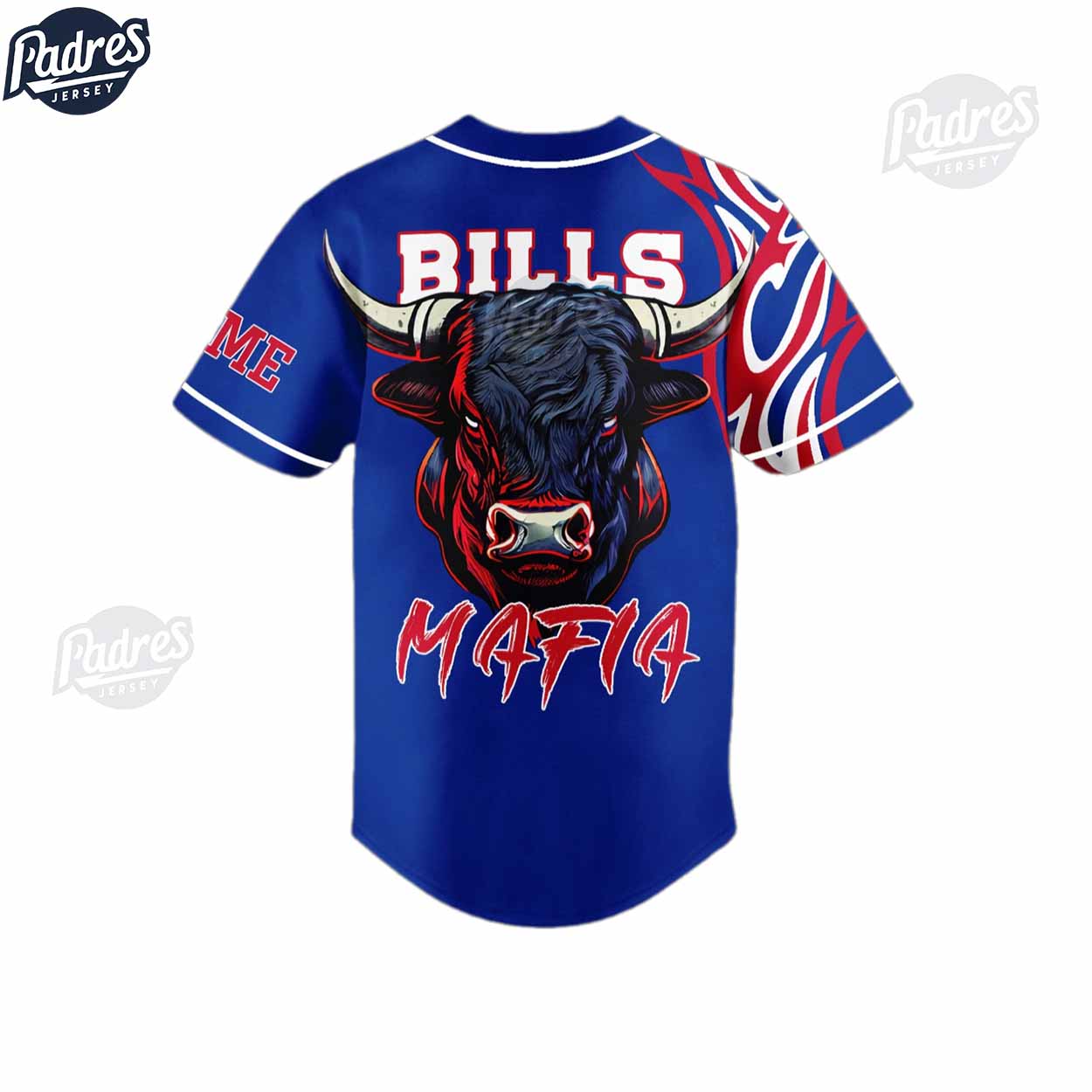 Buffalo Bills Mafia Baseball Jersey Outfit - Personalized - Padres Jersey Oasis: Elevate Your Baseball Style Game