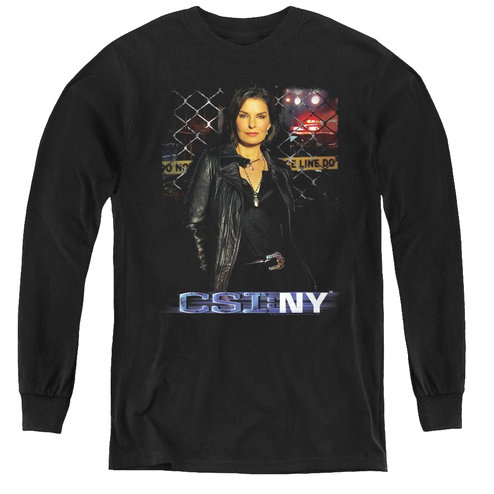 Csi New York Jo - Youth Long Sleeve T-Shirt