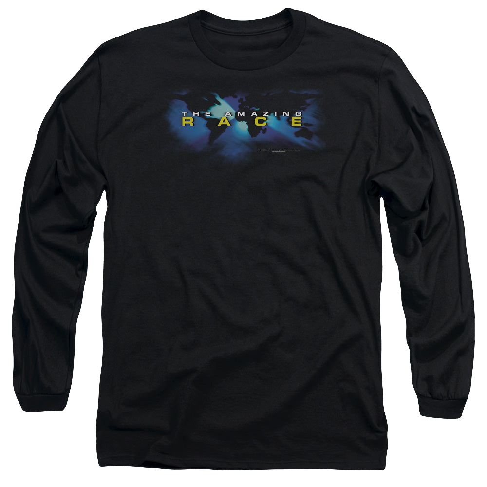 Amazing Race, The Faded Globe - Men's Long Sleeve T-Shirt