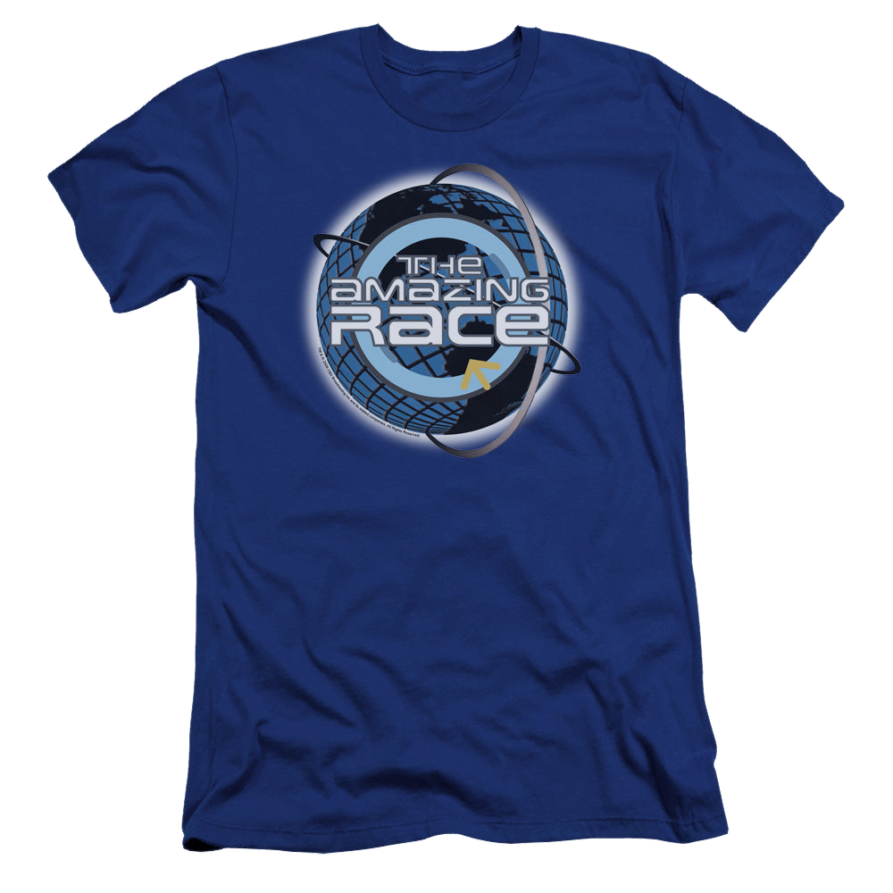 Amazing Race, The Around The Globe - Men's Premium Slim Fit T-Shirt