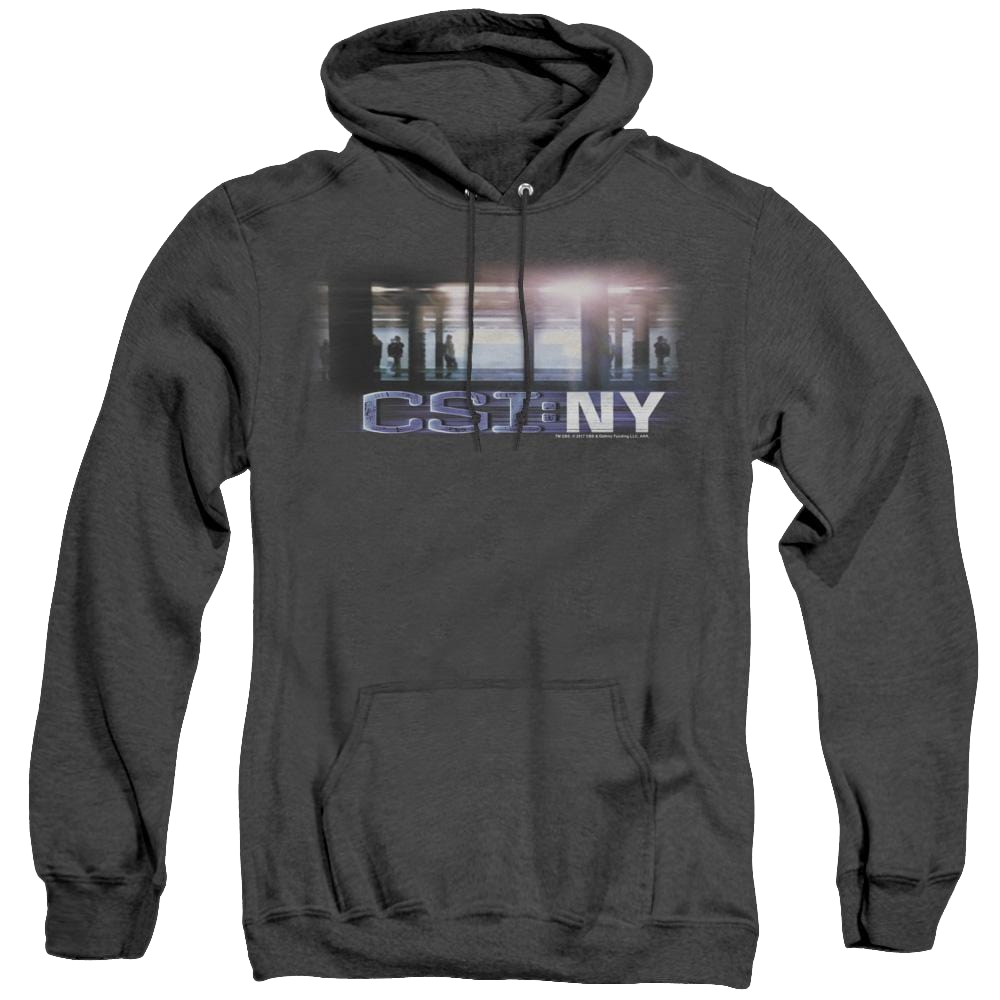 Csi New York New York Subway - Heather Pullover Hoodie