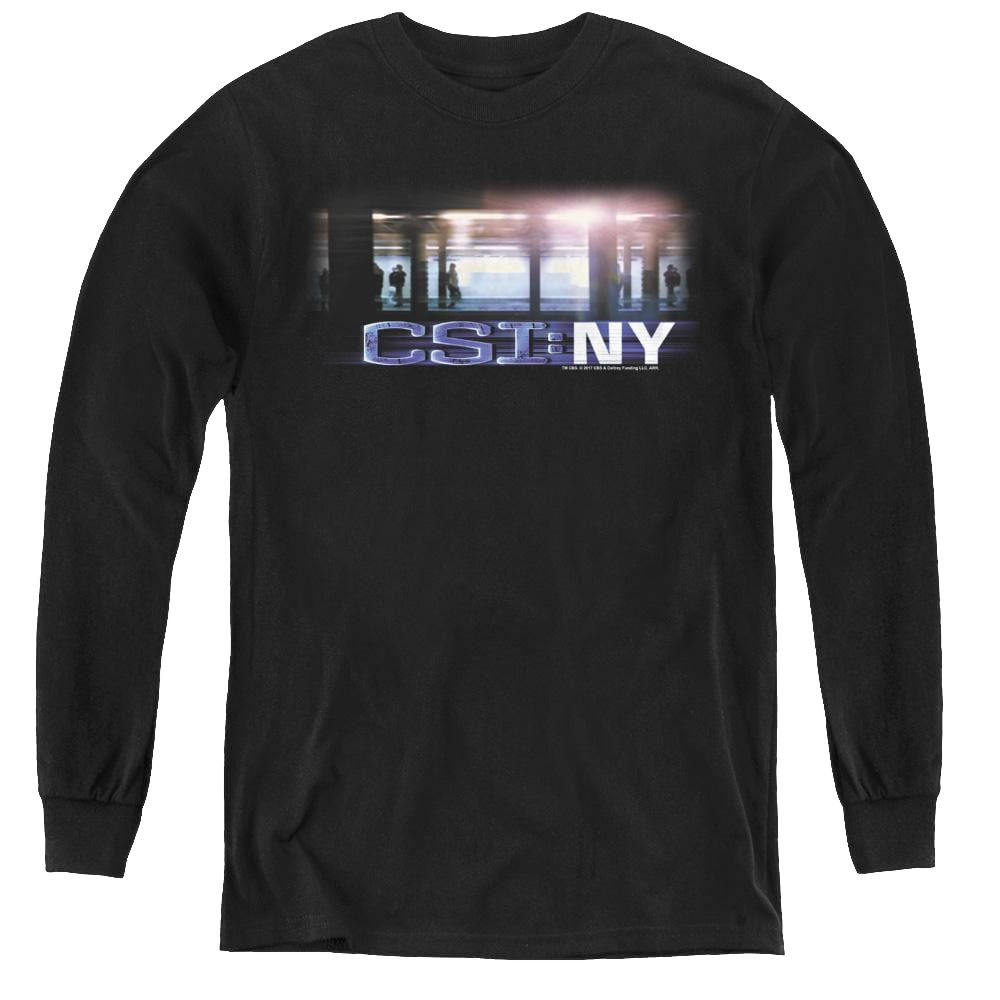 Csi New York New York Subway - Youth Long Sleeve T-Shirt