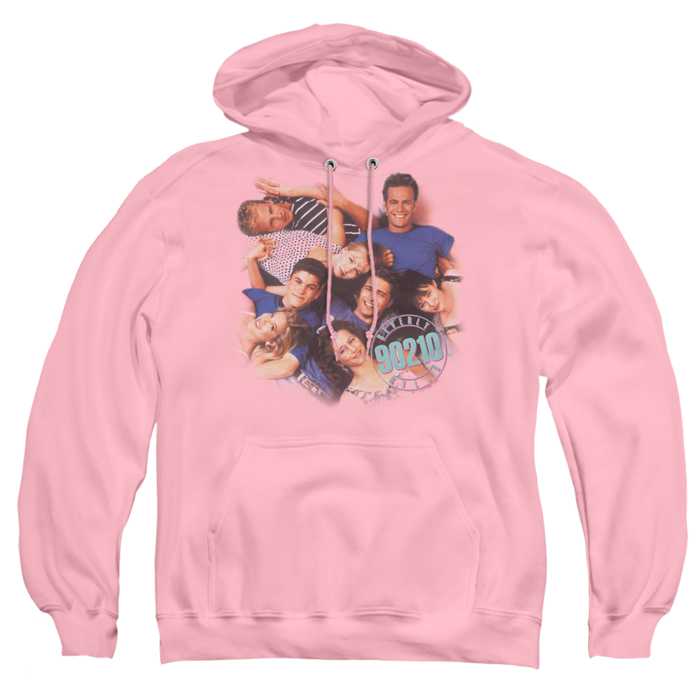 Beverly Hills 90210 Gang In Logo - Pullover Hoodie