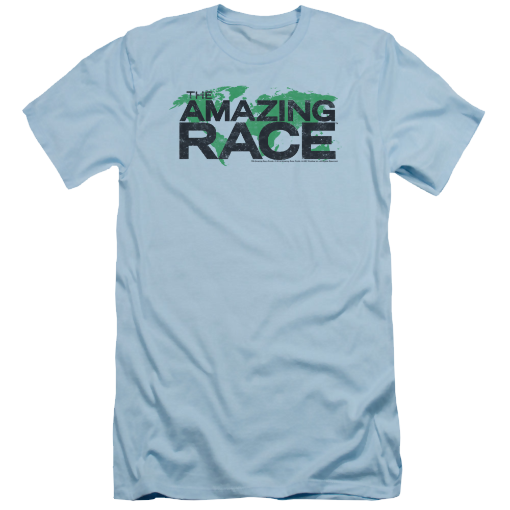 Amazing Race, The Race World - Men's Slim Fit T-Shirt