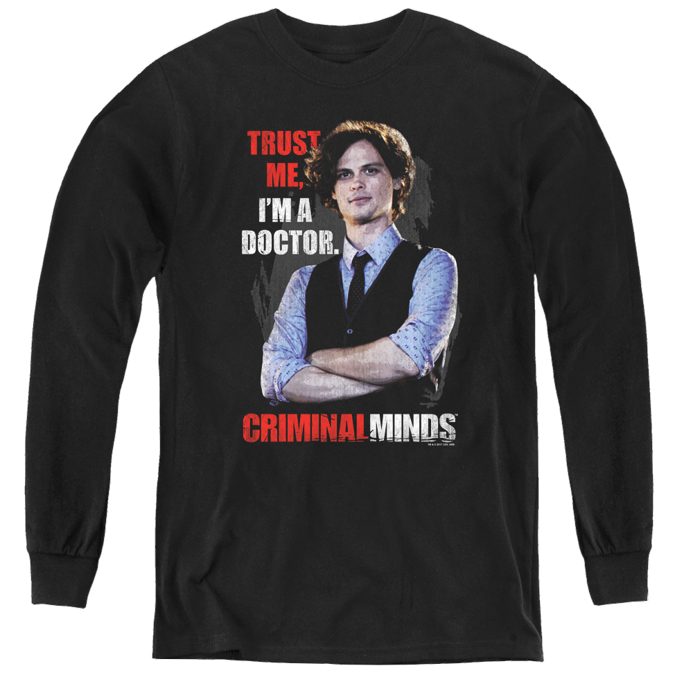 Criminal Minds Trust Me - Youth Long Sleeve T-Shirt