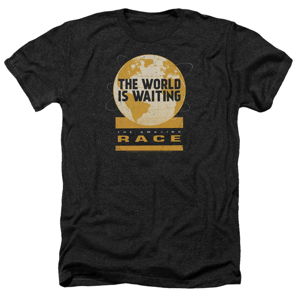 Amazing Race, The Waiting World - Men's Heather T-Shirt