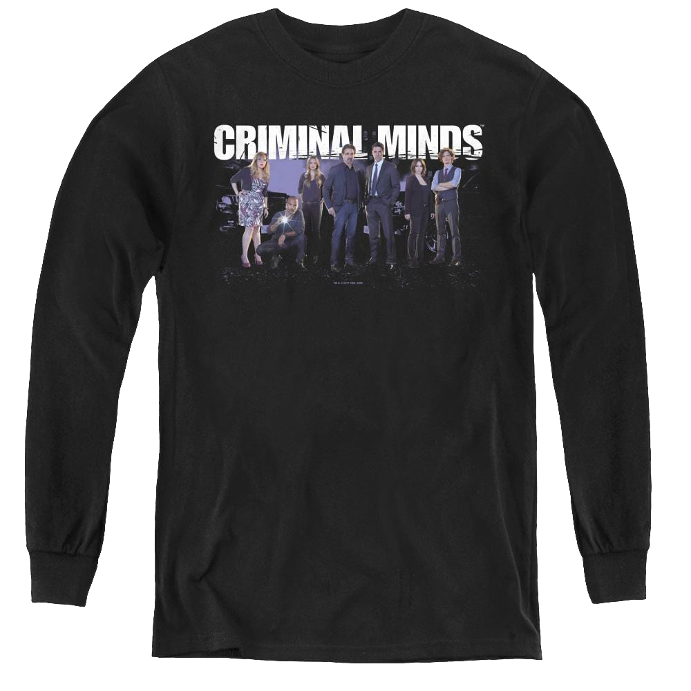 Criminal Minds Season 10 Cast - Youth Long Sleeve T-Shirt