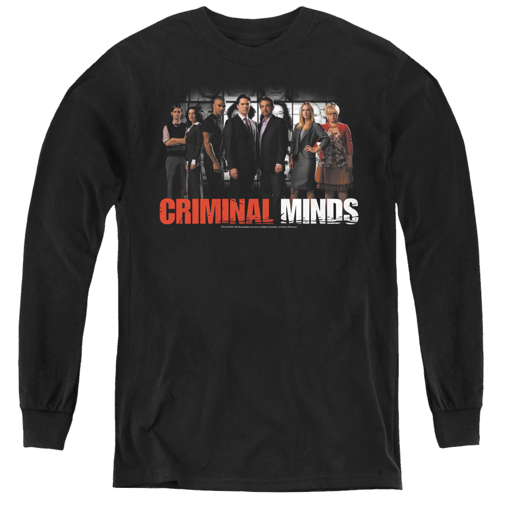 Criminal Minds The Brain Trust - Youth Long Sleeve T-Shirt