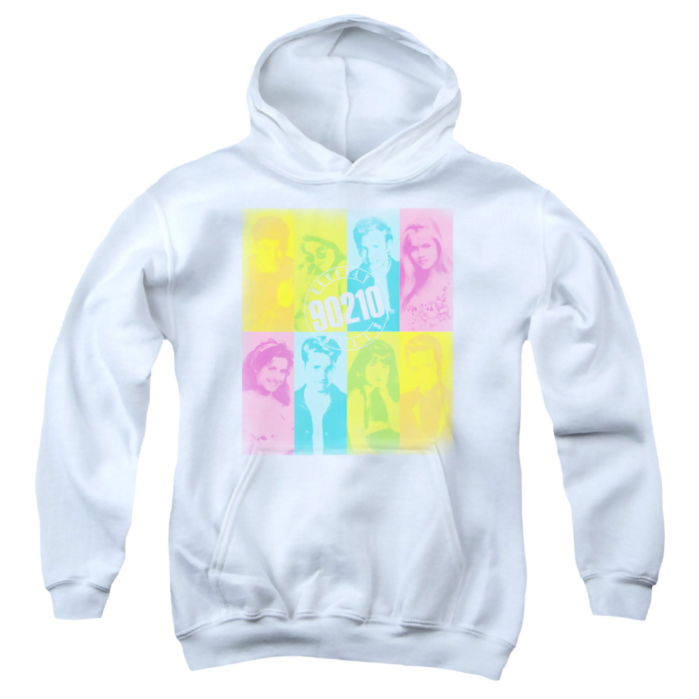 Beverly Hills 90210 Color Block Of Friends - Youth Hoodie