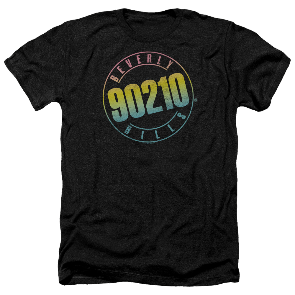 Beverly Hills 90210 Color Blend Logo - Men's Heather T-Shirt