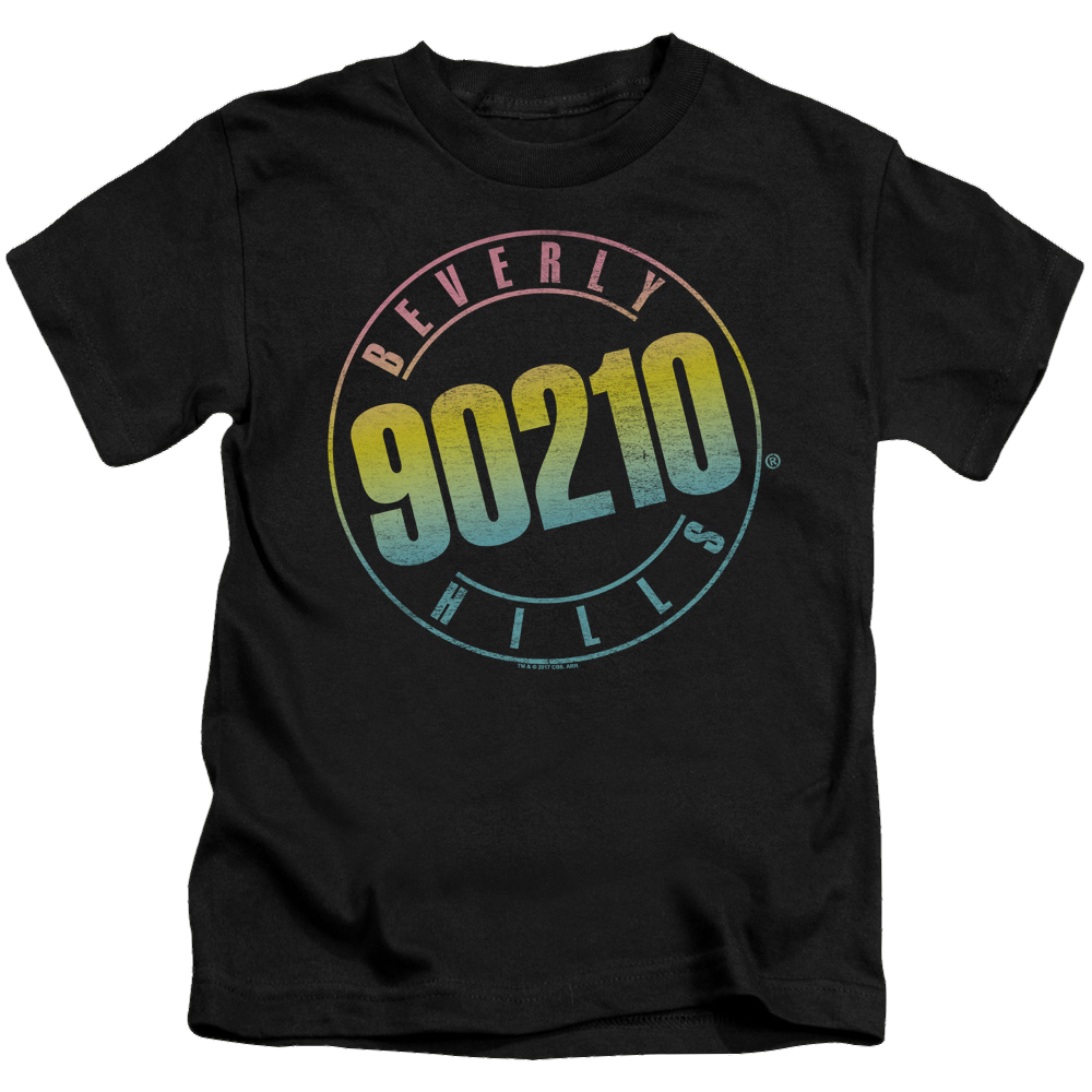 Beverly Hills 90210 Color Blend Logo - Kid's T-Shirt (Ages 4-7)