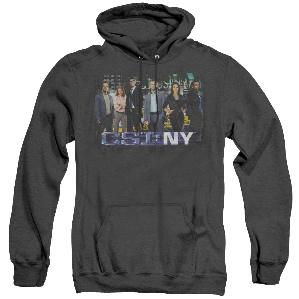 CSI New York Cast - Heather Pullover Hoodie