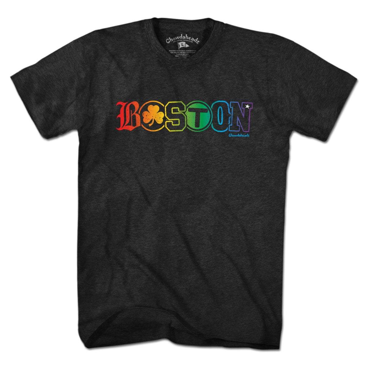 Boston Townie Pride Rainbow T-Shirt