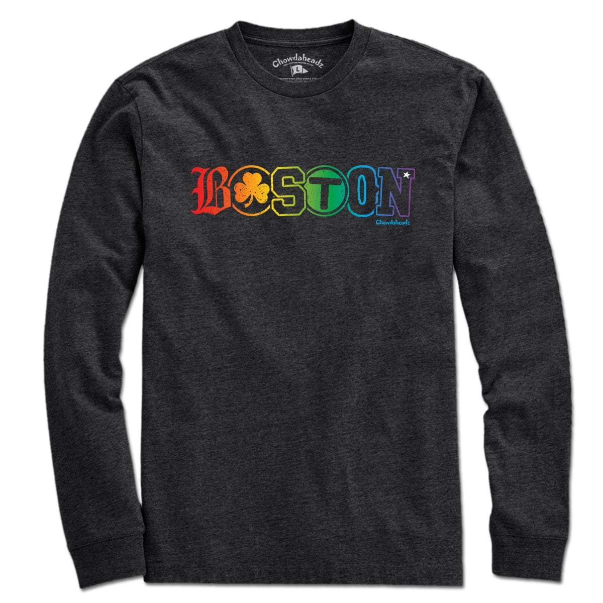 Boston Townie Pride Rainbow T-Shirt
