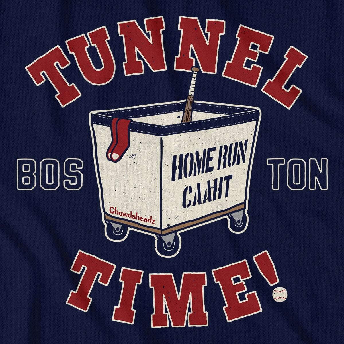 Tunnel Time Boston Baseball T-Shirt