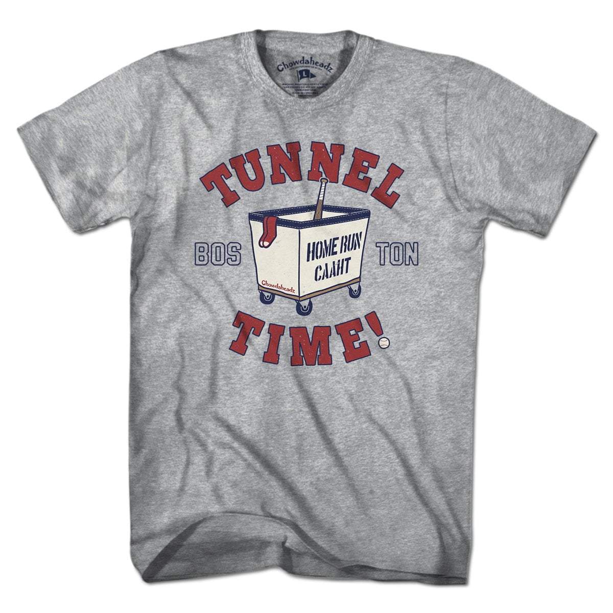 Tunnel Time Boston Baseball T-Shirt