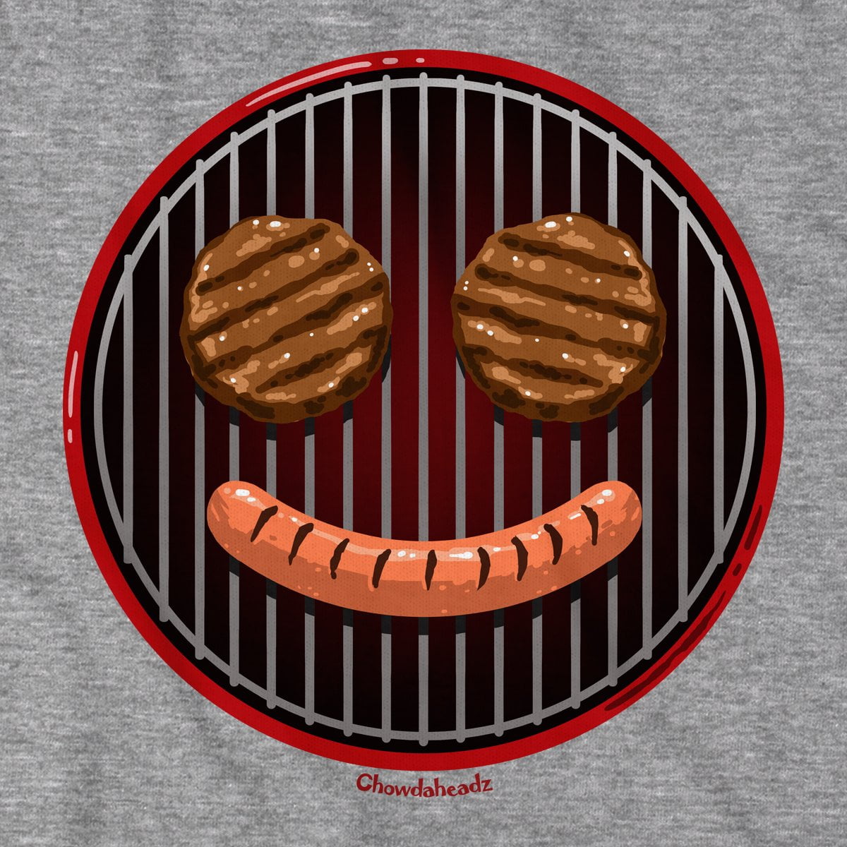 Smiley Face Grill T-Shirt