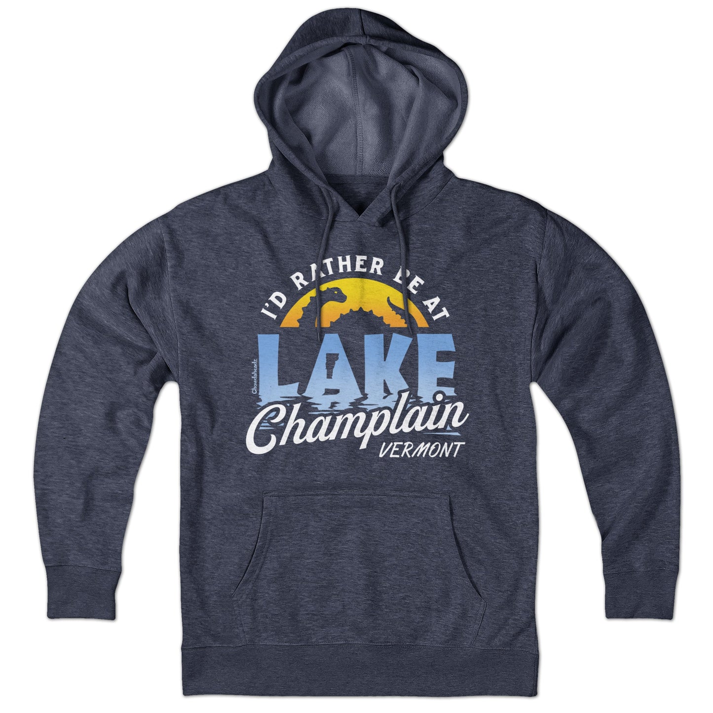 I'd Rather Be At Lake Champlain Hoodie