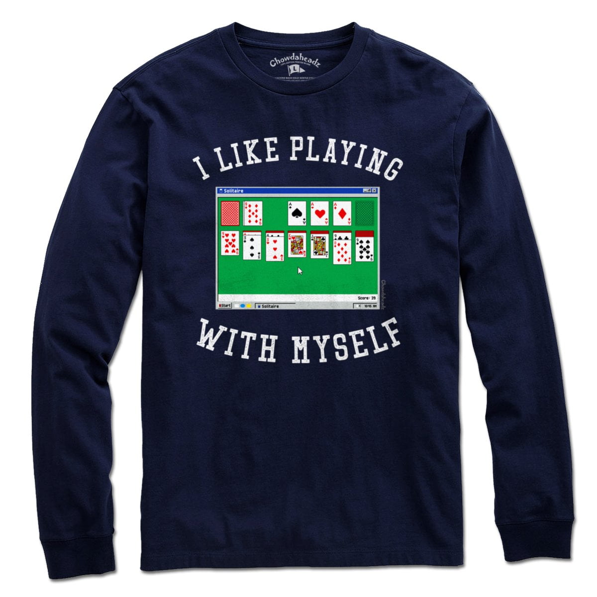 I Like Playing With Myself Solitaire T-Shirt