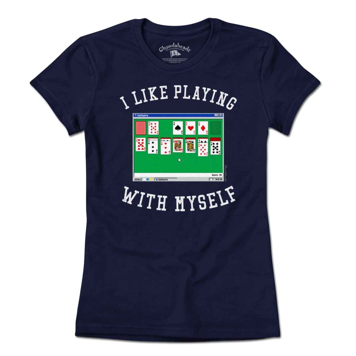 I Like Playing With Myself Solitaire T-Shirt