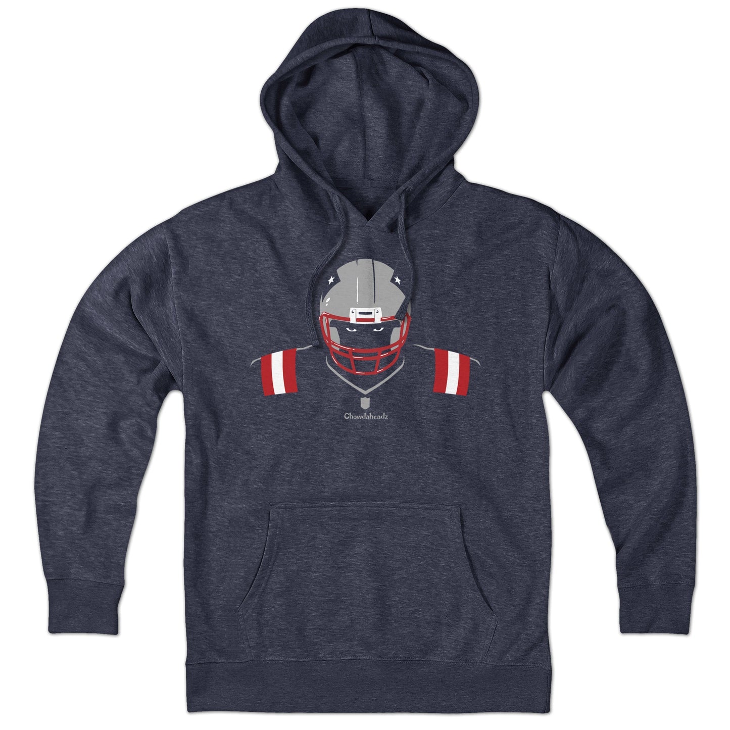 New England Staredown Silhouette Hoodie