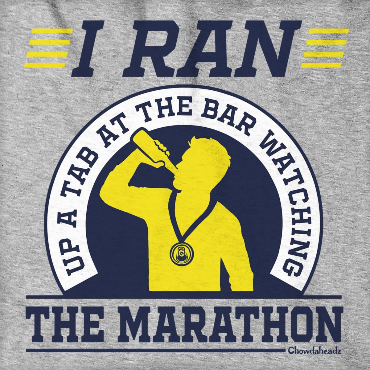 I Ran Up A Tab Watching The Marathon Hoodie
