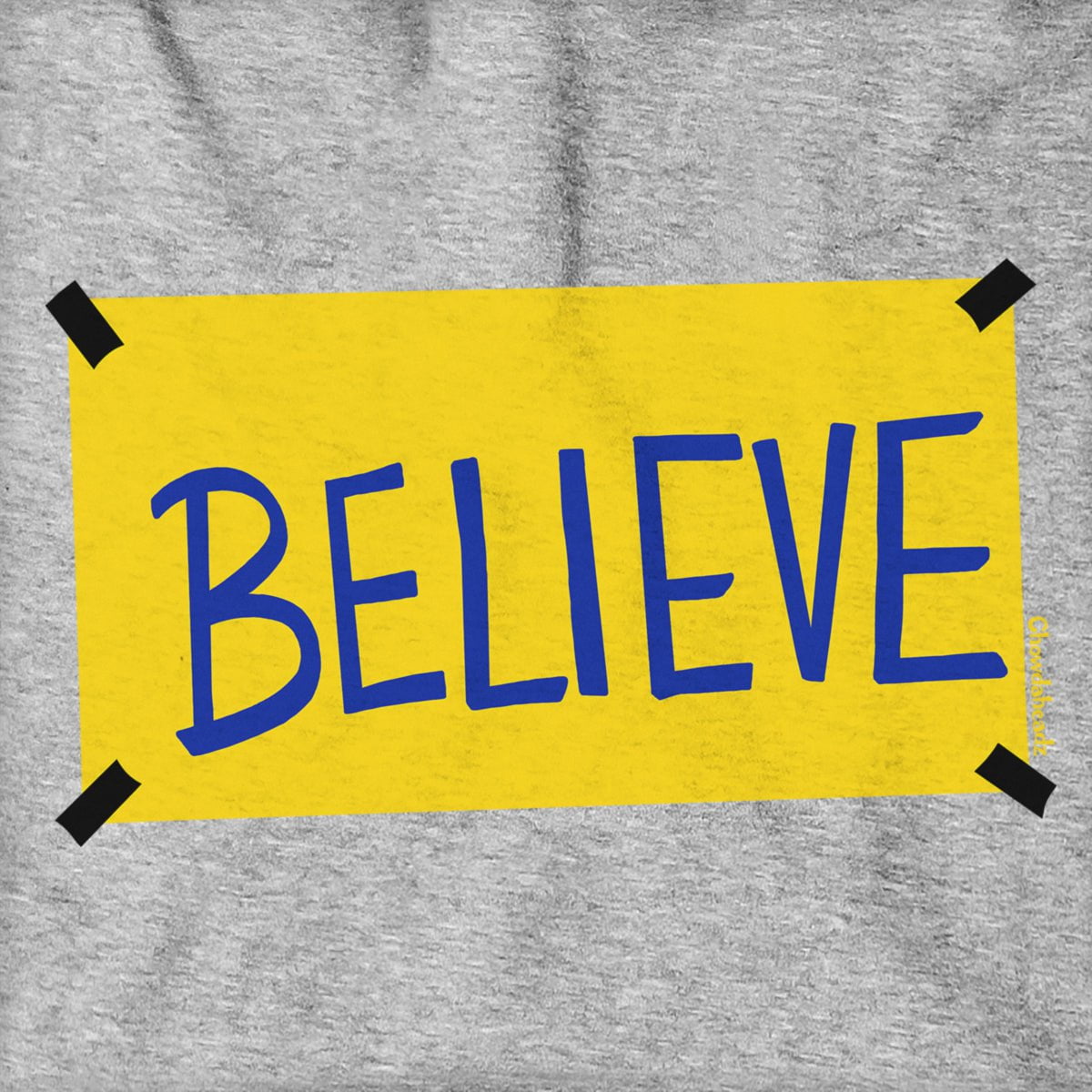 Believe Sign Hoodie