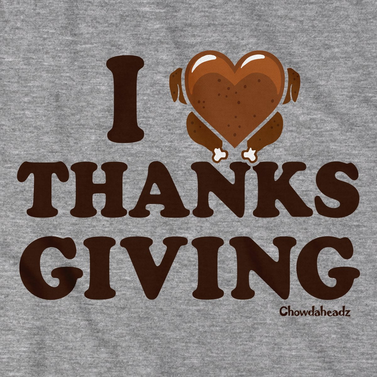 I Heart Thanksgiving Turkey T-Shirt