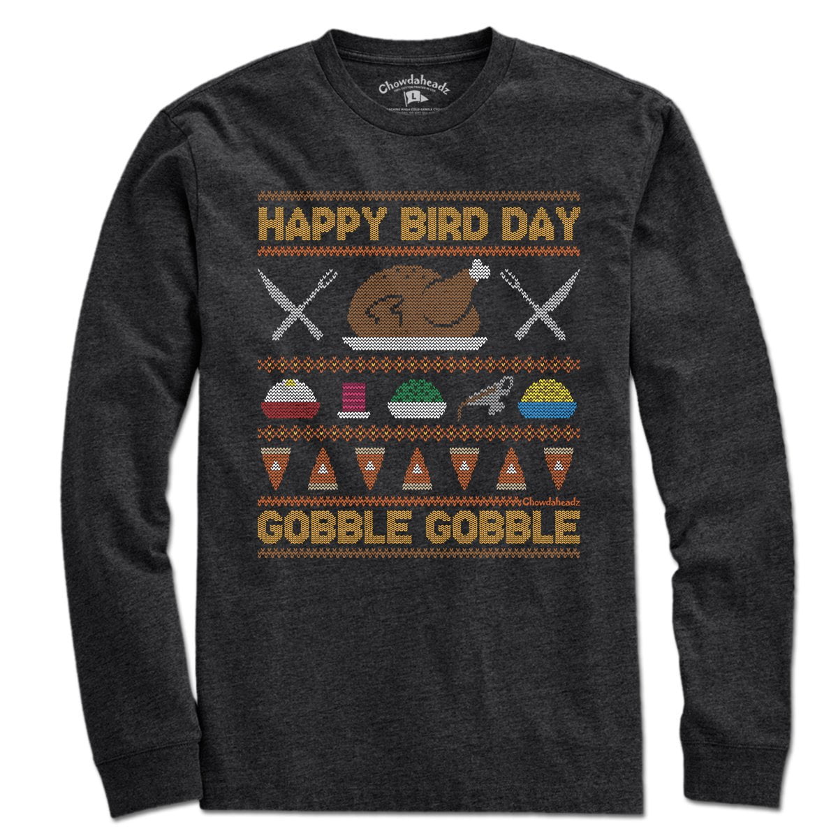 Happy Bird Day Ugly Thanksgiving Sweater T-Shirt