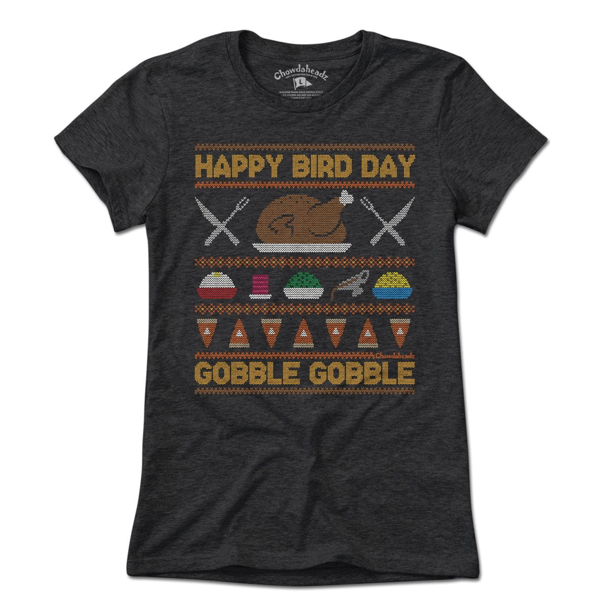 Happy Bird Day Ugly Thanksgiving Sweater T-Shirt
