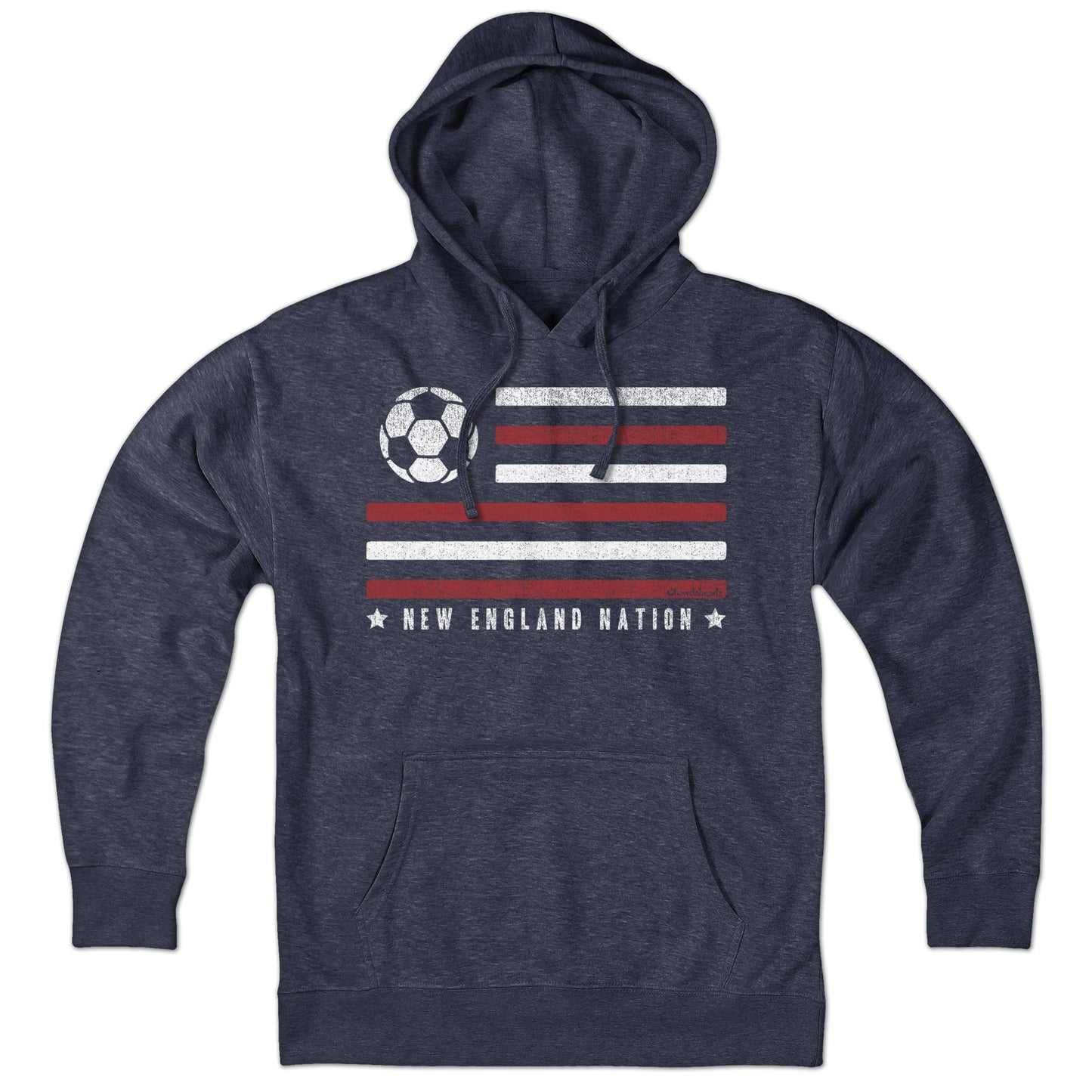 New England Nation Soccer Flag Hoodie