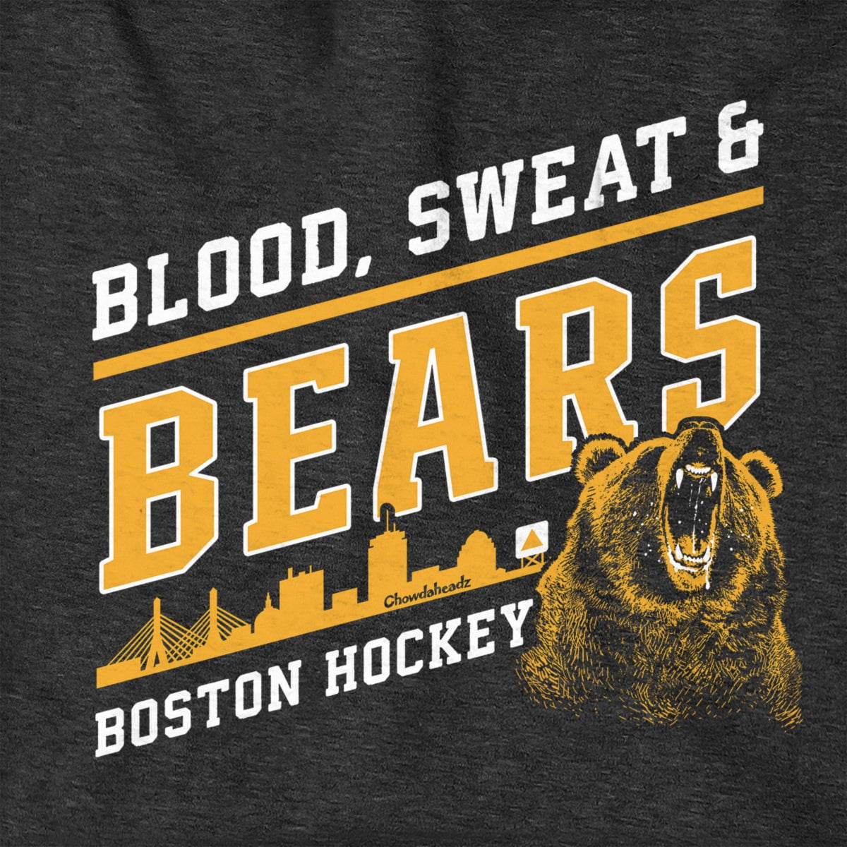 Blood Sweat & Bears Boston Hockey Hoodie