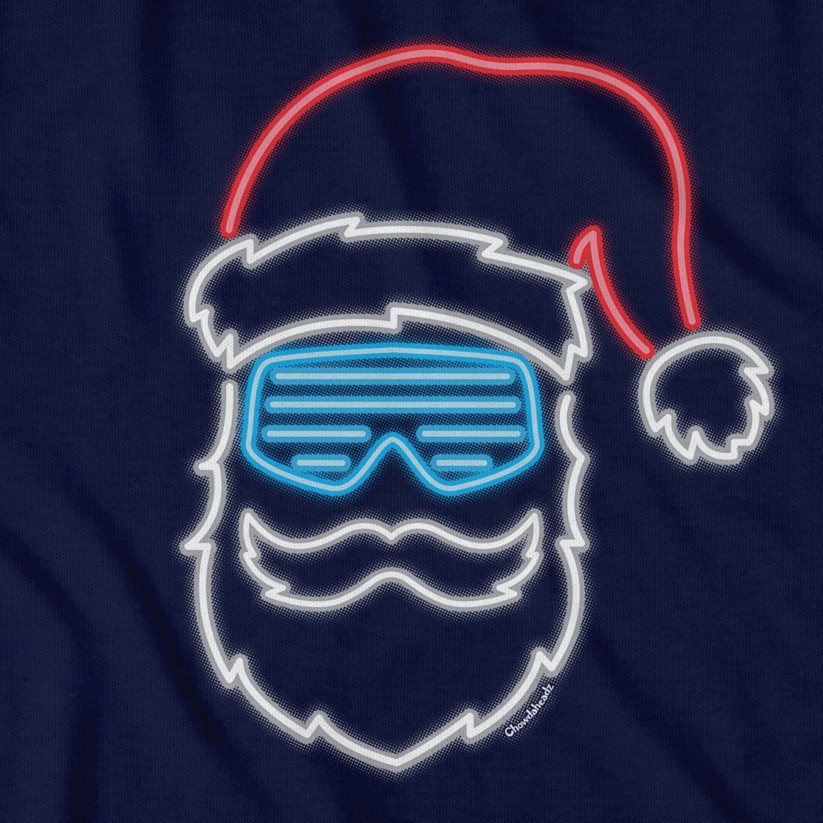 Neon Santa Claus T-Shirt